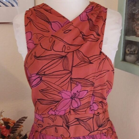 Daniel Rainn Wrap Maxi Dress - Picture 4 of 13